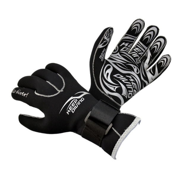 3MM Neoprene Scuba Dive Gloves Snorkeling Equipment Anti Scratch Keep Warm Wetsuit Material Winter Swim Spearfishing Outdoor