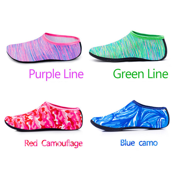 1 Pair Unisex Water Sports Diving Socks Swimming Snorkeling Non-slip Seaside Beach Shoes equipped with anti-skid yoga shoes