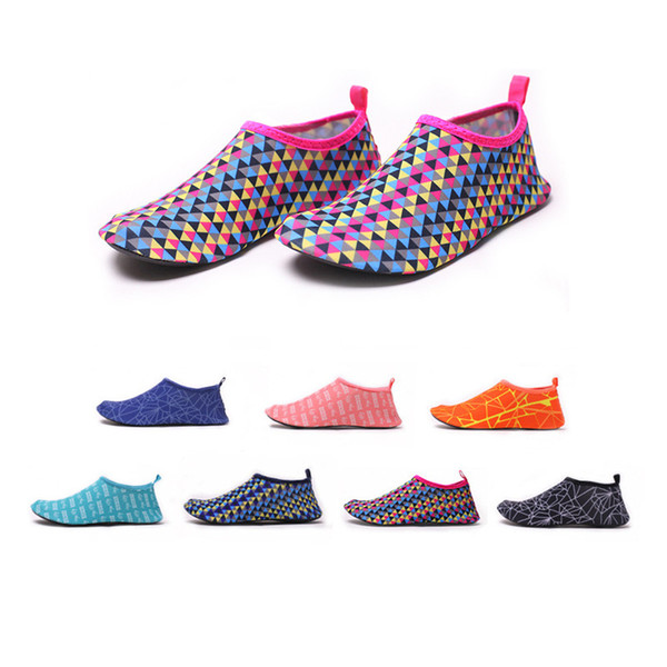 Breathable Beach Upstream Water Sport Anti-skid Socks Underwater Swimming Fins Snorkeling Diving Surfing Non-slip Shoes