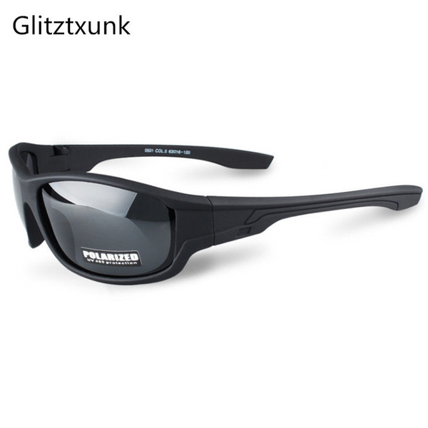 New Black Polarized Sunglasses Men Sport Sunglasses Uv400 Outdoor Driving Fishing Eyewear Fashion Goggles