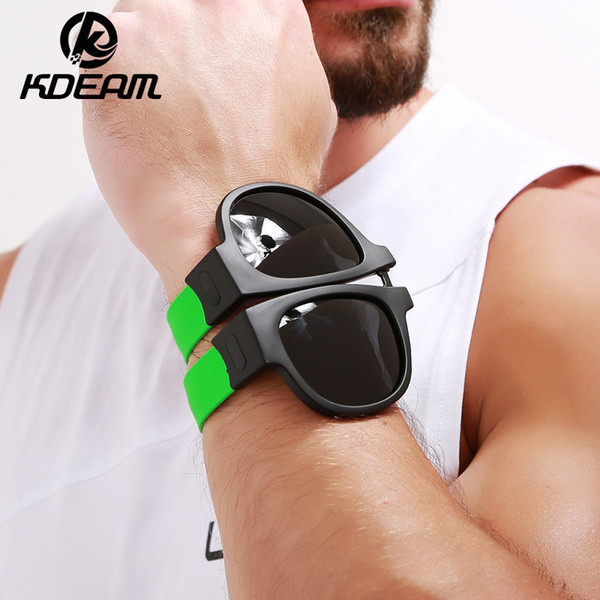 Round Sunglasses Polarized For Men And Women Outdoor Fold Sun Glasses Portable With Case Anti Uv400rays Ce