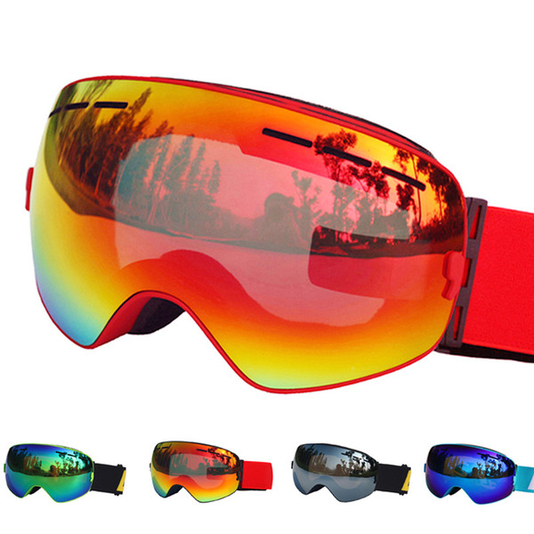 Ski Glasses Double Layers Uv400 Anti-fog Ski Goggles Snow Skiing Snowboard Motocross Goggles Ski Masks Or Eyewear