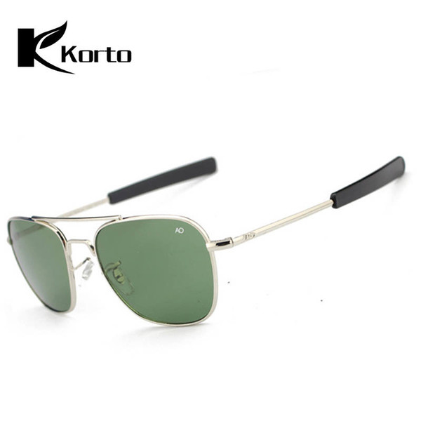 Men Ao Sunglasses Aviation Pilot Sunglasses Fashion Zonnebril Mannen Douglas Macarthur Sun Glasses Outdoor Luxury Man Eyeglasses