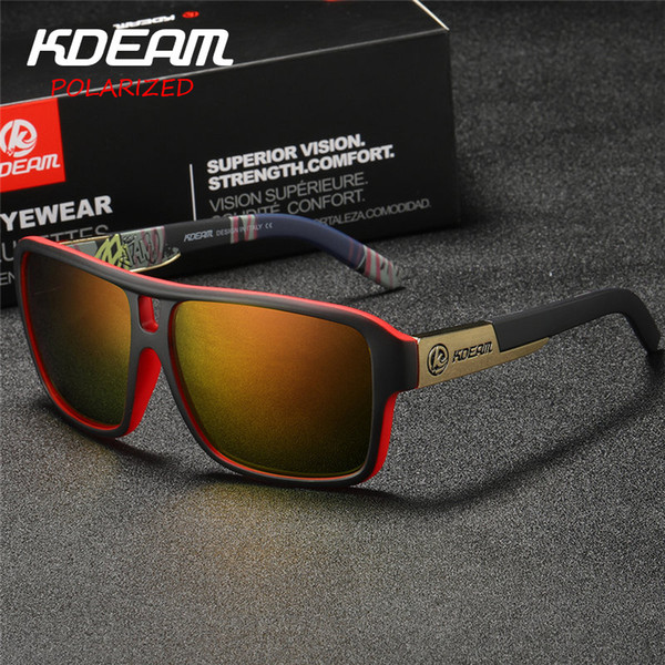 Polaroid Goggles Men Sport Eyewear With Hard Case Square Sunglasses Women Brand Driving Polarized Glasses Outdoor Kd520