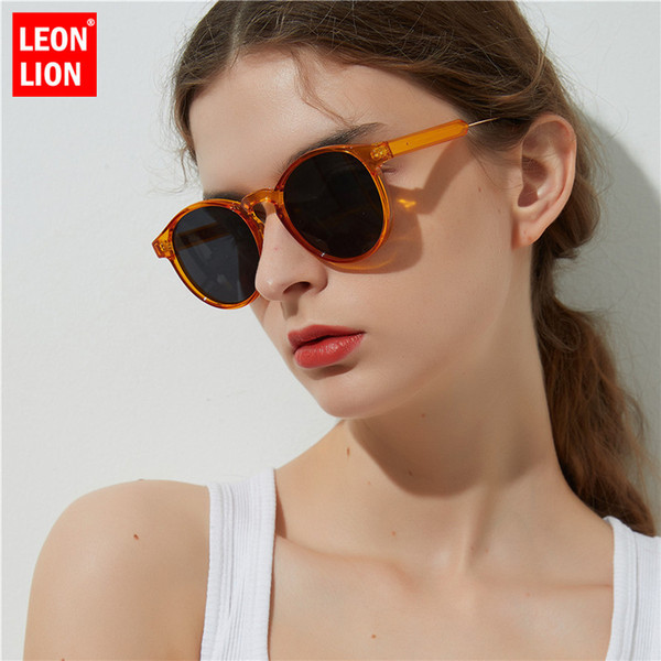 Leonlion New Leopard Sunglasses Women/men Classic Round Outdoor Oculos De Sol Gafas Uv400 Brand Designer Driving Sun Glasses