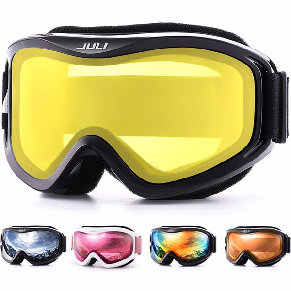 Ski Goggles,winter Snow Sports Snowboard With Anti-fog Double Lens Ski Mask Glasses Skiing Men Women Snow Snowboard Goggles