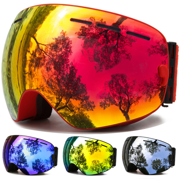 Ski Goggles,winter Snow Sports Snowboard Goggles With Anti-fog Uv Protection For Men Women Youth Snowmobile Skiing Skating Mask