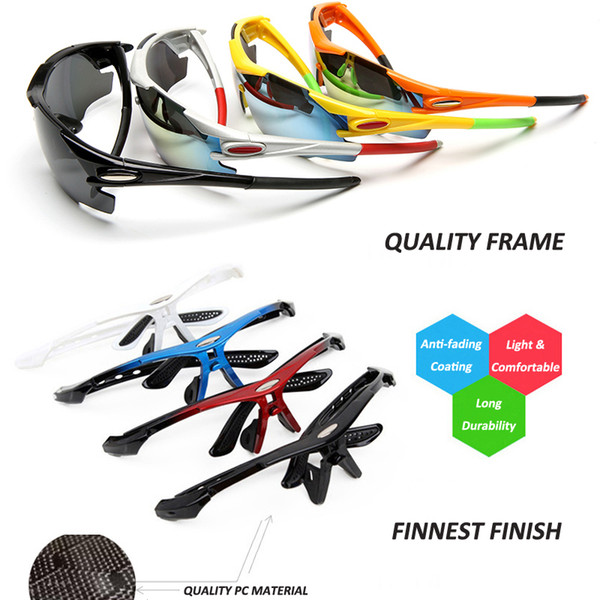 2017 New Design Outdoor Sports Hiking Cycling Skiing Sunglasses Men Women Bike Bicycle Goggles Windproof Ski Glasses Eyewear