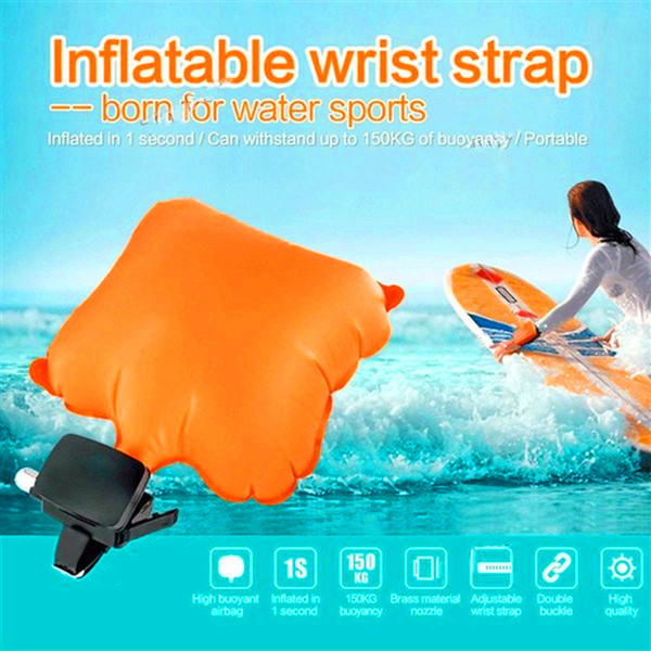 Anti Drowning Bracelet Portable Life Saving Bracelet Inflatable Wrist Strap for Water Sports