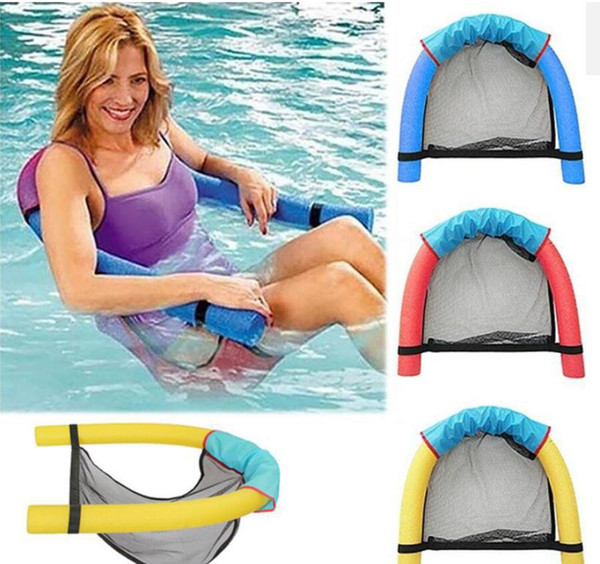 Amazing Noodle Seat Water Chair Sling Lounger Water Swimming Pool Inflatable Float Chair Floating swimming pool summer floats For Girl Boy