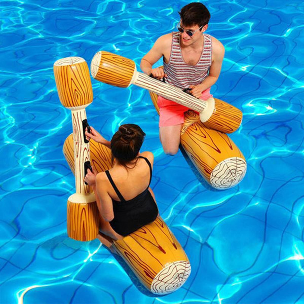 PVC Eco Friendly Game Float Swimming Pool Aquatic Sports Good Stability Inflatable Floats Anti Wear High Hardness Thickening 55lsI1
