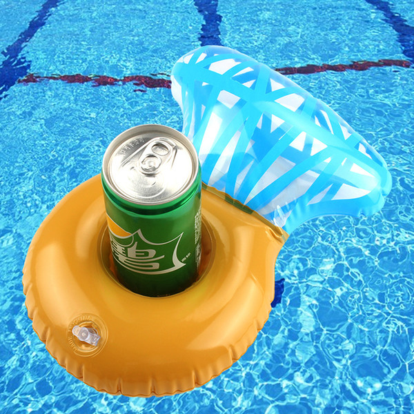 Hot Sale Inflation Diamond Ring Cup Holder Inflatable Floats Tubes Lovely Coaster Pool Toyswater Sports Swimming Products Fashion 2 1dqG1