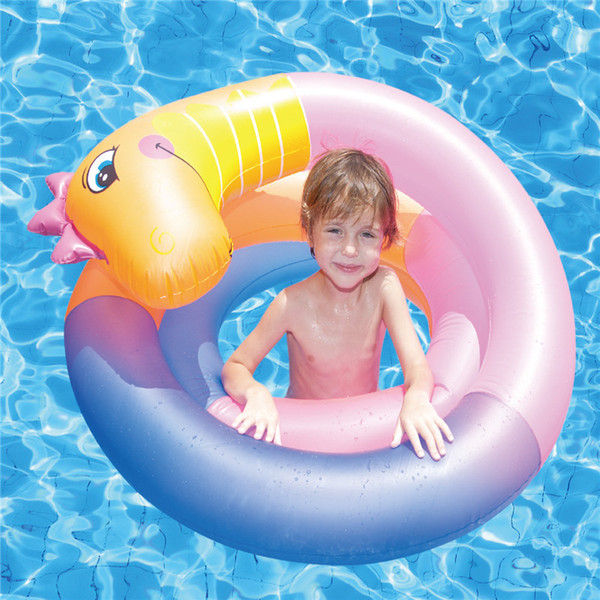 Snake Shape Floating Row Seahorse Beach Air Cushion Swim Ring Water Inflatable Toy Children More Color 33 35hs C1