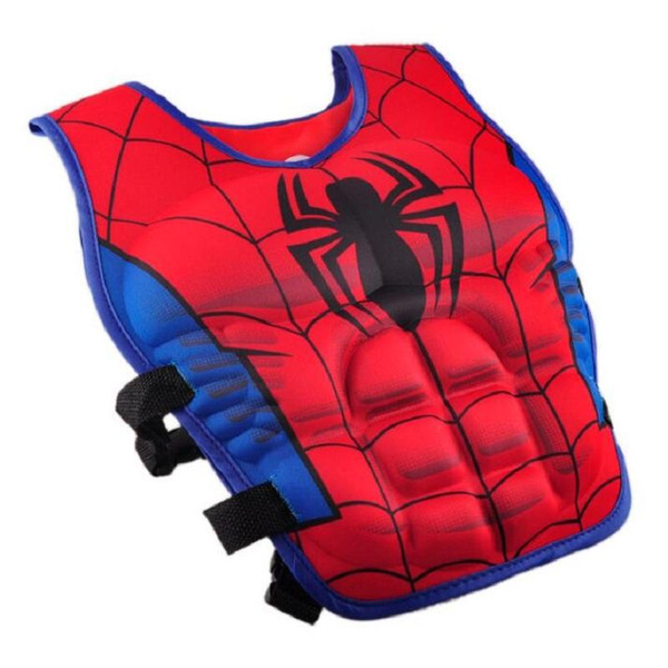 Cartoon Kids Life Jacket Vest Superman Batman Spiderman Swimming Jacket Children Fishing Superhero Swimming Pool Accessories Free Shipping