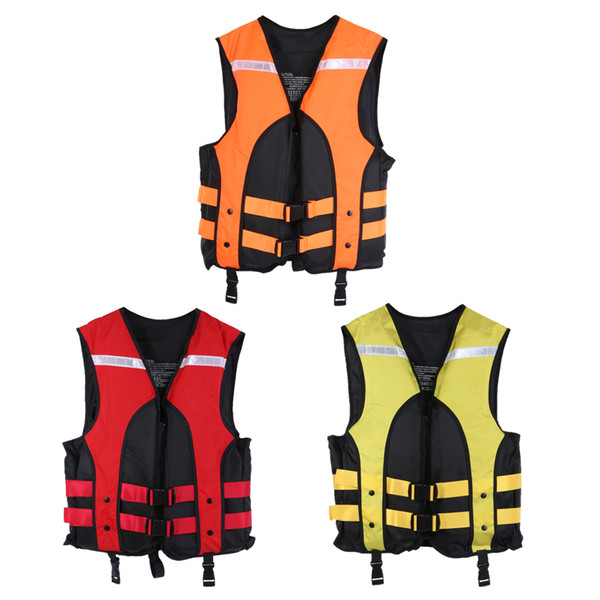 Youth Life Jacket Water Sports Gilet Swimmer Life Saving Vest for Outdoor Drifting Surfing Sandbeach Upstream Oxford Fabric