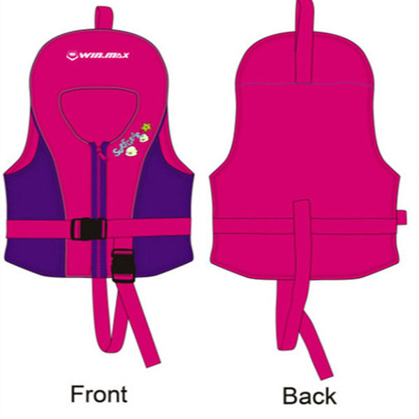 New Style Children's Inflatable Swimming Vest Bathing Suit Swimming Jacket For Kid Summer Swimming Life Vest