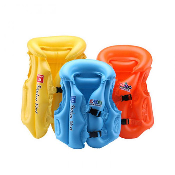 Adjustable Children Kids Babies Inflatable Pool Float Life Vest Swimsuit Child Swimming Drifting Safety Vests