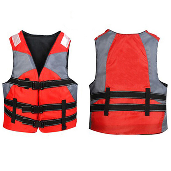 High Quality Life Jacket Outdoor Foam Vest Professional Swimwear Adults Kid Fishing Surfing Kayak Survival Water Sports Swimsuit