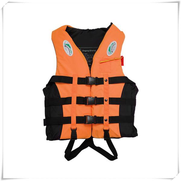 Outdoors Life Jacket Lifesaving Swimming Boating Sailing Vest + Whistle It Produce A Greater Buoyancy In The Water