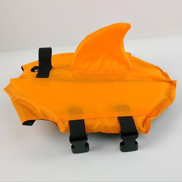 dog life jacket pet jacket safety clothes for pet safety swimsuit swim suit swimwear dog with Shark fin