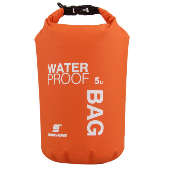 5L Ultralight Outdoor Travel Waterproof Bag High Strength Fabric Rafting Dry Bags Hiking Swimming Travel Kit 4 Colors