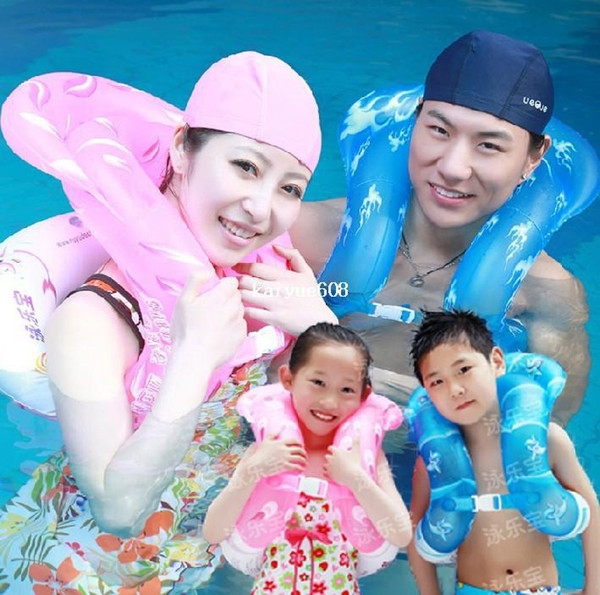 New Hot Life Vest For Children Kids Adults Inflatable Swimming Circle Intex Swimming Ring Floating Ring Free/Drop Shipping