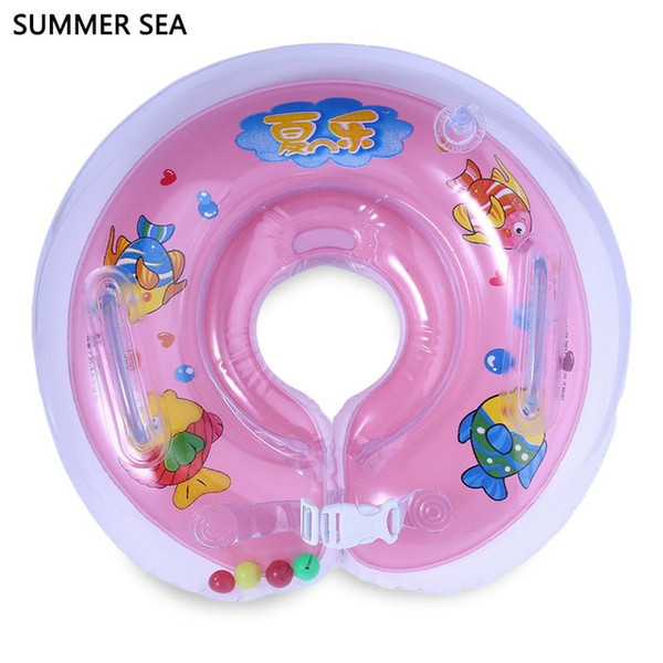 1-18 Months children Infant Swimming Neck Float Donut Pool Floats For Baby Swim Life Buoy Cycle Swim Tube Ring Float Collar With Gripper