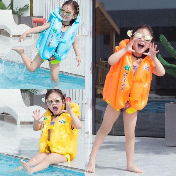Adjustable Life Vest Life Vest Child Inflatable Pool Float Children Kids Babies Swimming Drifting boating Safety Jacket