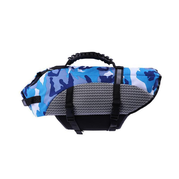 Buoyant Adjustable Pet Lief Preserver Dog Safety Vest Puppy Life Jacket For Swimming Boating C19041201