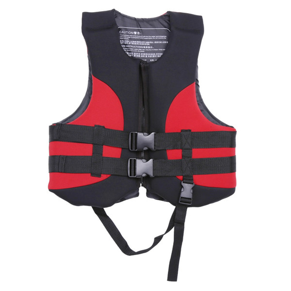 Professional Outdoor Life Vest Water Sports Life Jacket Buoyancy Aid Swimming Fishing Jacket With Whistle Drifting Surfing Vest