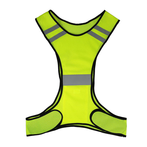 Y4352Y Lightweight Breathable Mesh Reflective Vest High Visibility Safety Vest Gear for Running Walking