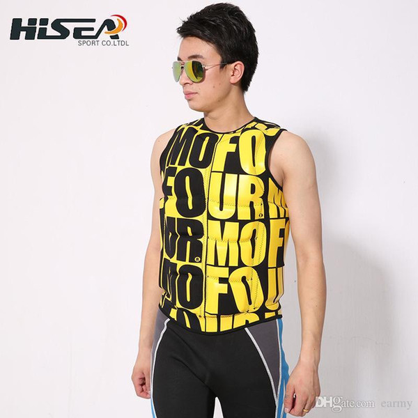 Wholesale- HISEA Professional Rescue Jacket for Racing Surf Drifting Fishing Jacket for Adult Men Fishing Accessory Life Vest Life Jacket