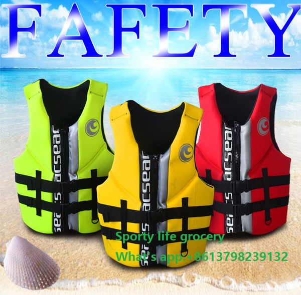 Professional Life Vest Life Safety Fishing Clothes Life Jacket Water Sport Survival Suit Outdoor Swimwear vest