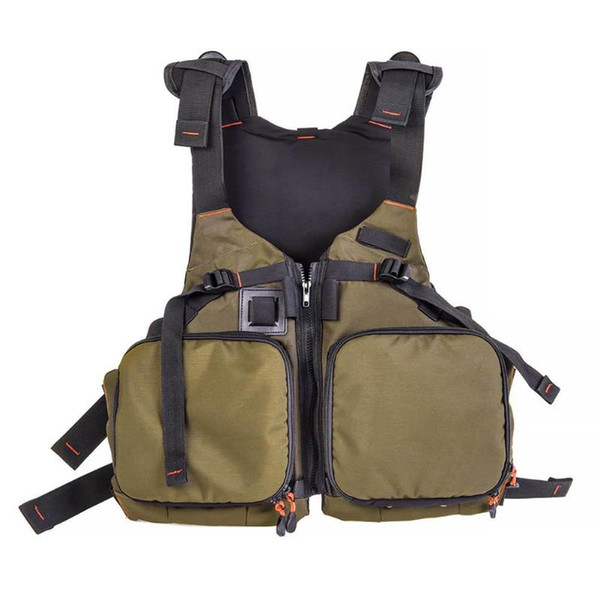 Outdoor Sport Fishing Life Saving Vest Survival Fishing Swimming Jacket Adults Unisex Swimming Life Jacket Lifesaving Waistcot
