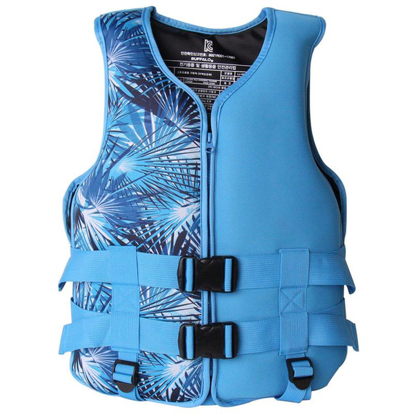 Professional Neoprene Life Vest Adult Fishing Vest Surfing Drifting Motorboat Buoyancy Life jacket Swimming Floating Clothing