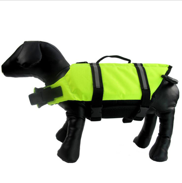 Pet Dog Life Jacket Clothes For Dogs Safety Clothes Life Vest Dog Supplies Summer Swimwear 0-50KG love it