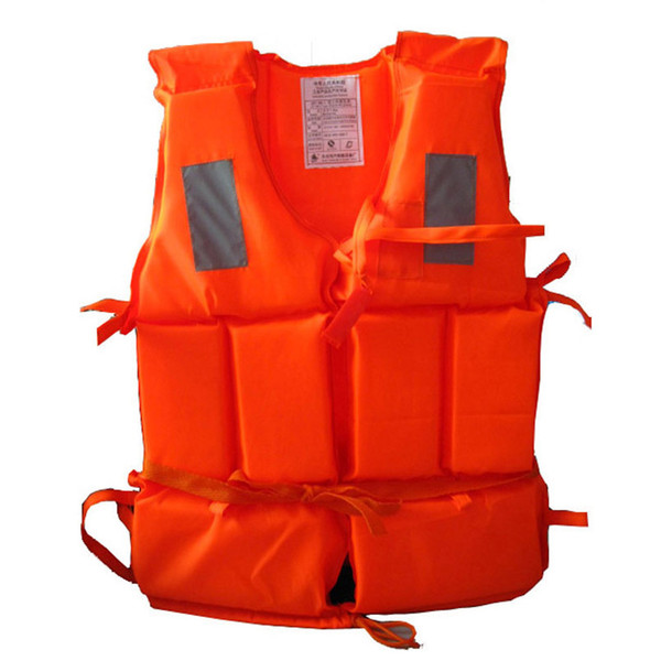Kid To Adult Size Life Vest With Survival Whistle Water Sports Foam Life Jacket For Drifting Water-skiing Upstream Surfing