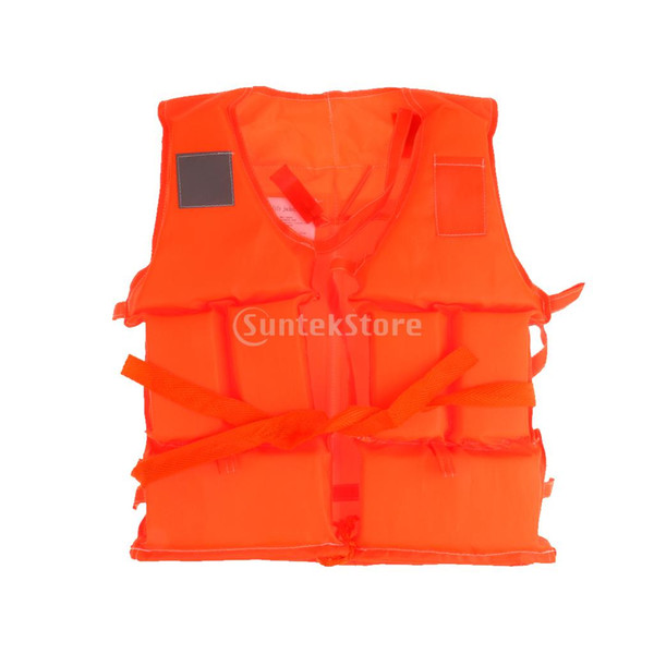 Wholesale- Kids Swim Life Jackets & Preservers Adults Fishing Drifting Floating Vest S/M/L/XL