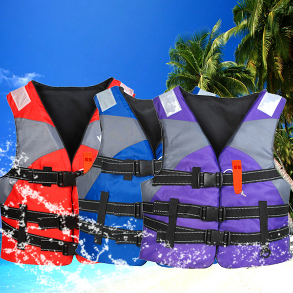 Outdoor Professional Swimwear Foam Life Vest Adult Kids Water Sport Survival Dedicated Life Jacket High Quality Swimming Jackets