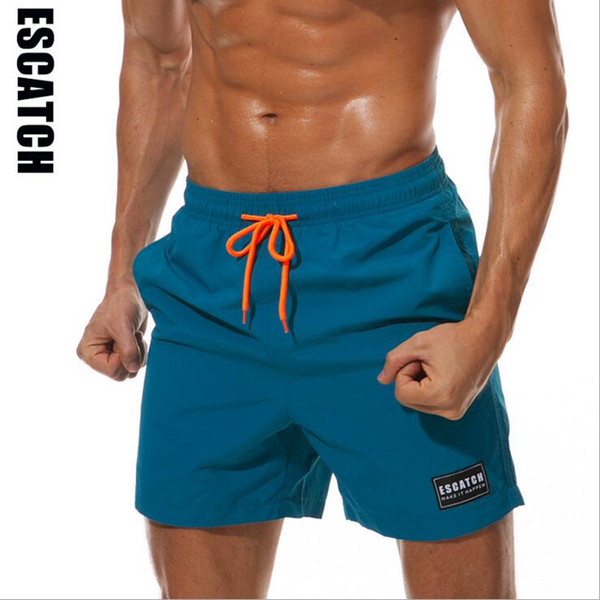 Mens Swim Shorts Sports Pants Quick Dry Mesh Waterproof Men Swimwear Boxer Briefs Beach Trunks Wholesale