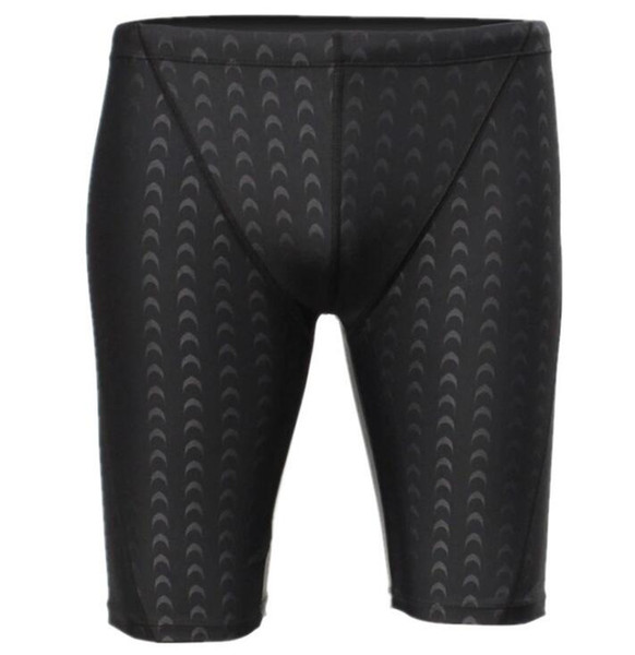 Hot Professional Men Competitive Swim Trunks Shark Skin Swimwear Solid Swimsuit Pant shorts with high quality.