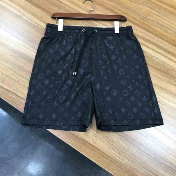 2019 Wholesale High-quality Stripe embroidery Board Shorts Mens Summer Fashion Beach Shorts Pants Swimwear Male Letter Surf Life Men Swim sh