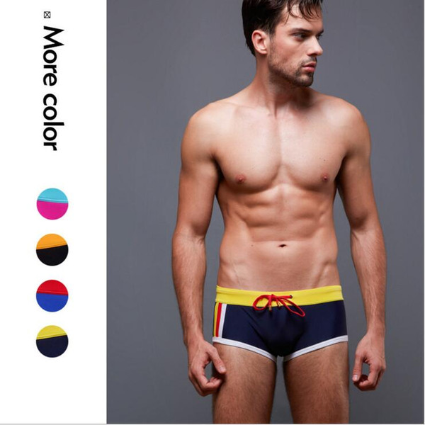 Mens Designer Summer Swim Shorts Fashion Comfortable Color Matching Swimming Boxer Pants Beach Trunks for Men Models Sale