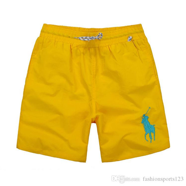 Swim Trunks 2019 Summer Men's Spandex Boardshorts Quick Dry Board Shorts Bermuda Surf Beach Swimwear Short Homme New Phantom