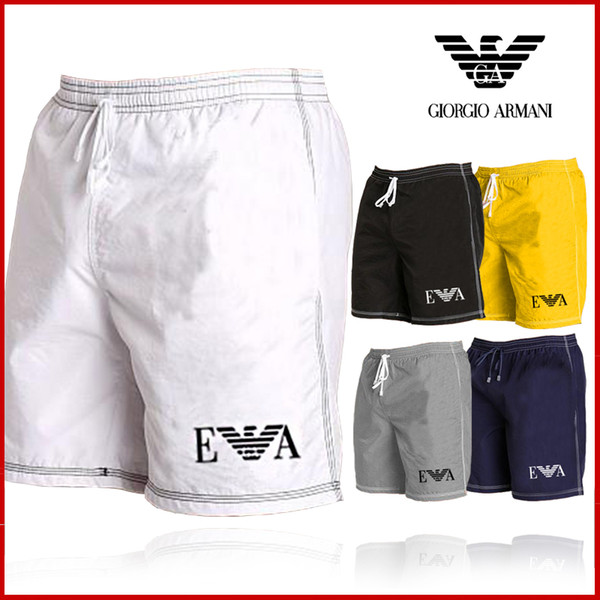 Men's 4 WAY STRETCH Boardshorts Spandex Board Shorts Men Swimwear Bermuda Surf Beach Short Masculino Phantom Mix Sizes