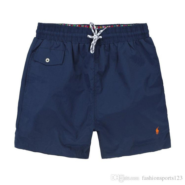 2019 horse lqpolos brand Men's brand Shorts Summer polo Beach Surf Swim Sport Swimwear Boardshorts gym Bermuda basketball shorts