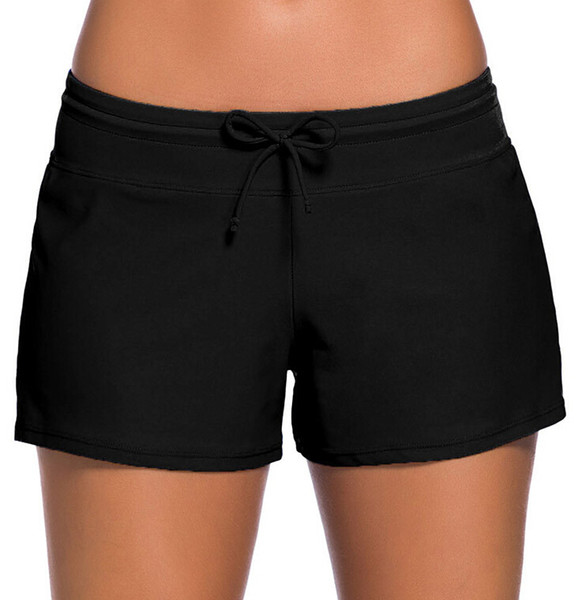 Sexy Solid Color Quick Dry For Women Beach Swimwear Surf Short Pants women Summer Beach Shorts Swimming Trunks