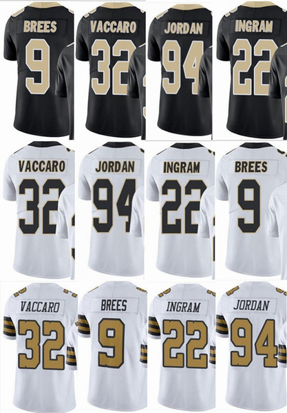 Saints Custom #9 Drew Brees #94 Cameron #32 Kenny Vaccaro #22 Mark Ingram Men Women Youth Vapor Untouchable Color Rush Elite Football Jersey