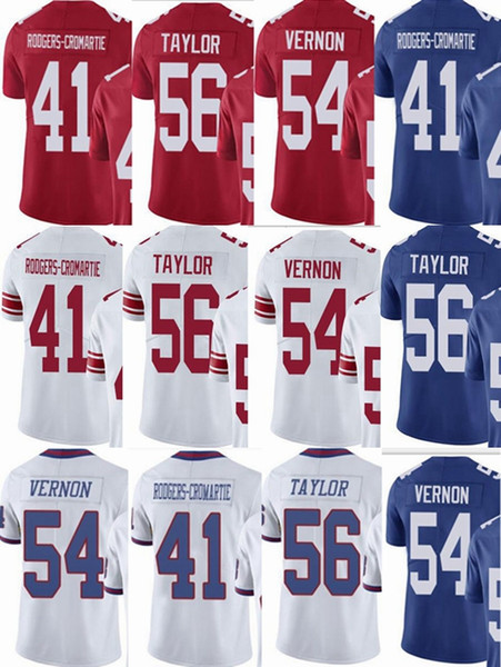 custom men/youth/women #41 Dominique Rodgers 54 Olivier Vernon 56 Lawrence Taylor Vapor Untouchable Limited/rush/elite jerseys