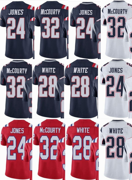 custom men/youth/women #24 Cyrus Jones 28 James White 32 Devin McCourty Vapor Untouchable Limited/rush/elite jerseys